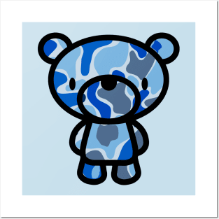 Camo Bear Posters and Art